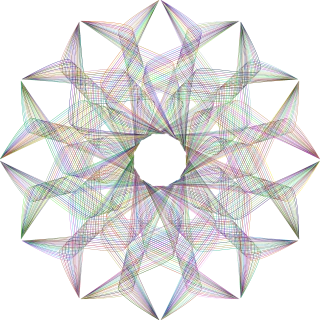 Rosette Floral pattern Geometric Stickdatei – Blumen