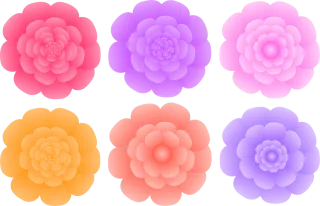 Flowers Floral Nature Stickdatei – Blumen