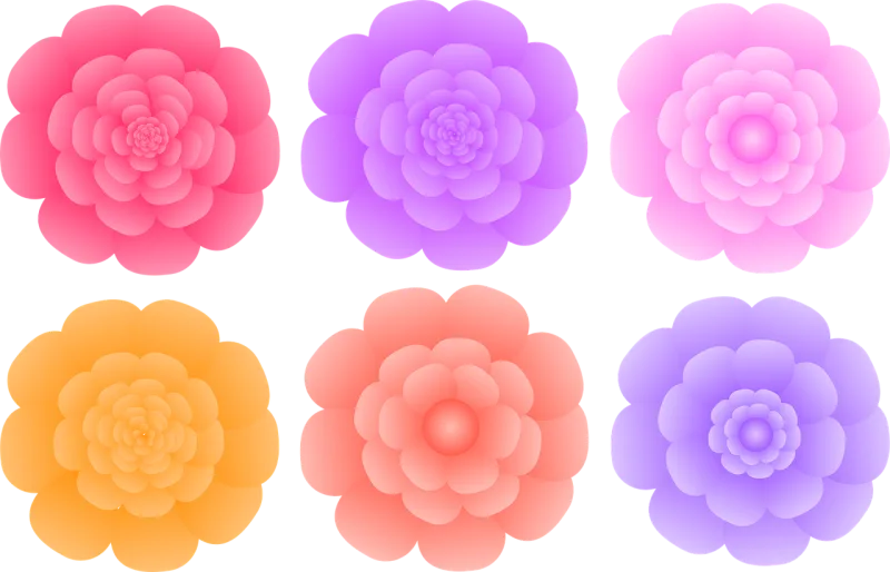 Flowers Floral Nature Stickdatei – Blumen
