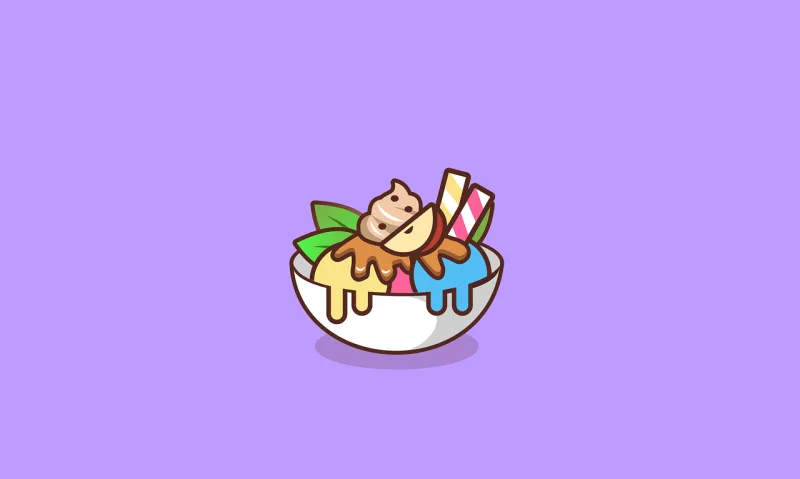 Ice cream Food Dessert Stickdatei – Kinder