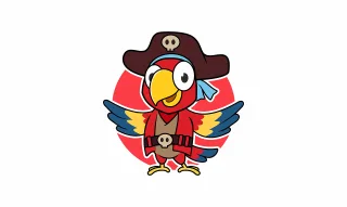 Parrot Bird Animal Stickdatei