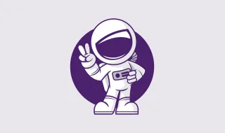 Astronaut Space Galaxy Stickdatei – Natur