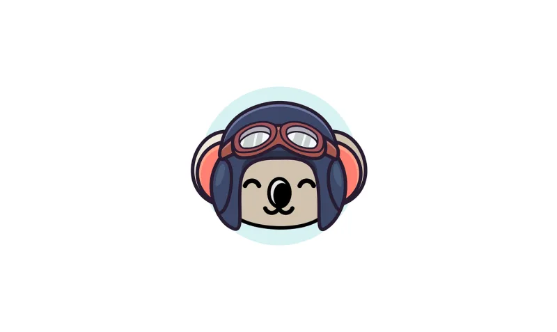 Koala Pilot Nature Stickdatei – Kinder