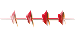 Pictogram Pulse Waves Stickdatei