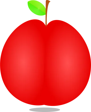 Apple Fruit Healthy Stickdatei