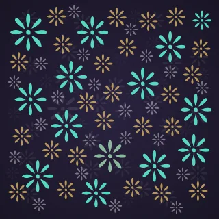 Floral Petals Flowers Stickdatei