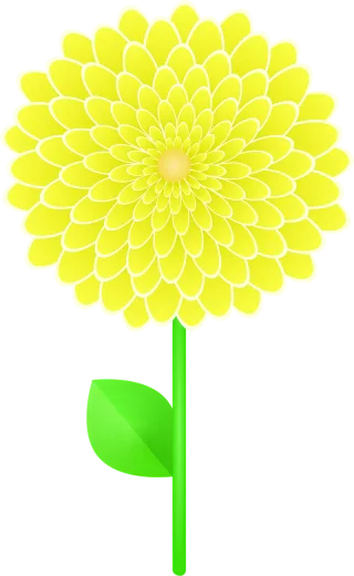 Flower Camellia Yellow flower Stickdatei