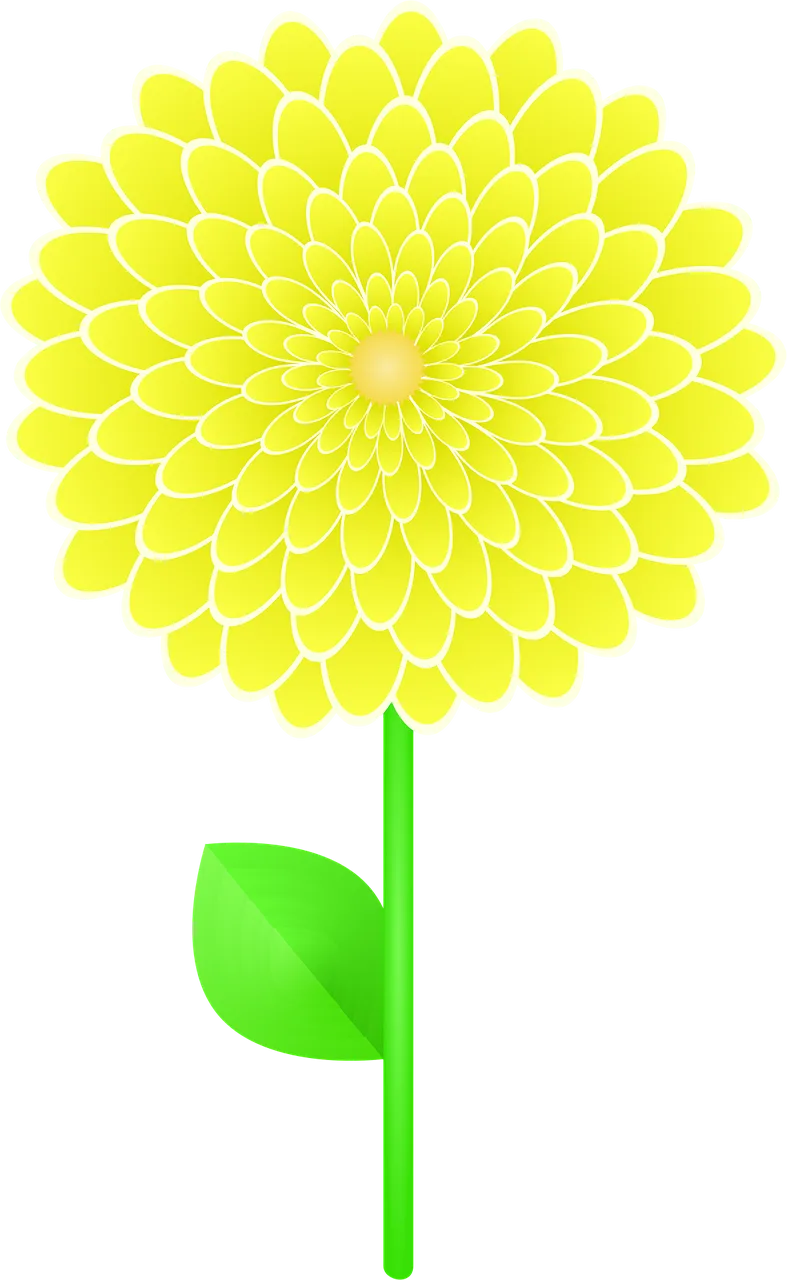 Flower Camellia Yellow flower Stickdatei – Blumen