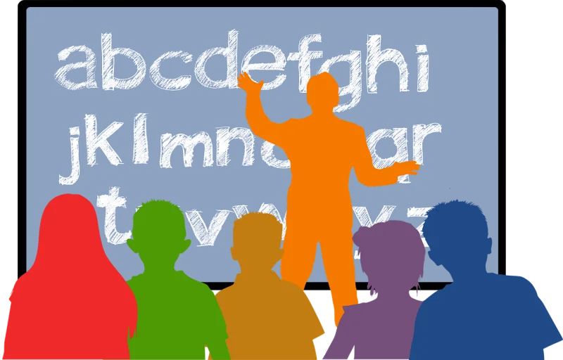 Students School Teacher Stickdatei – Tiere