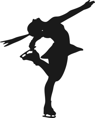 Sport Ice Skating Stickdatei
