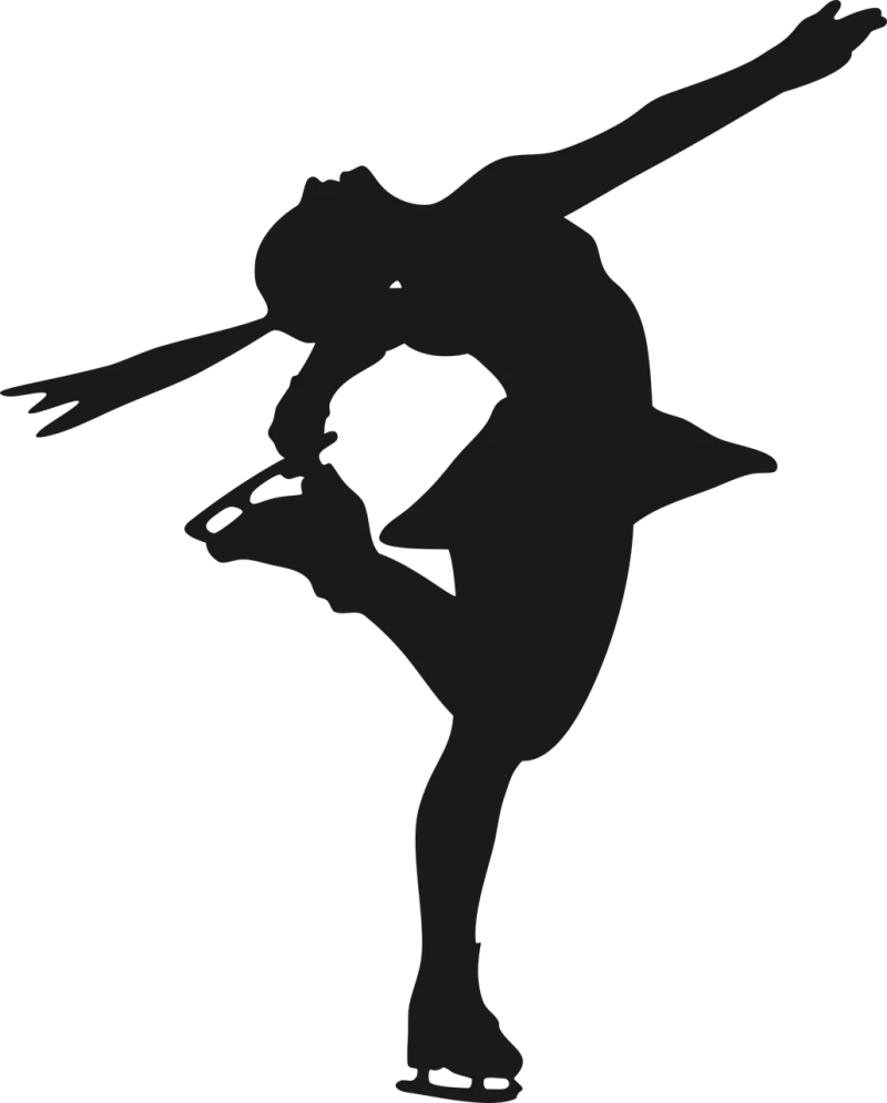 Sport Ice Skating Stickdatei – Sport