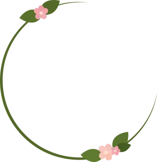 Garden party Summer party Flower Stickdatei