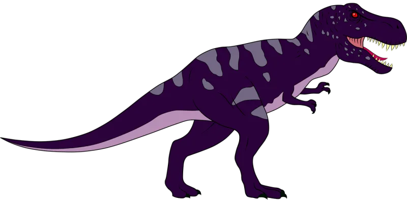 Dinosaur T-rex Prehistoric Stickdatei – Kinder