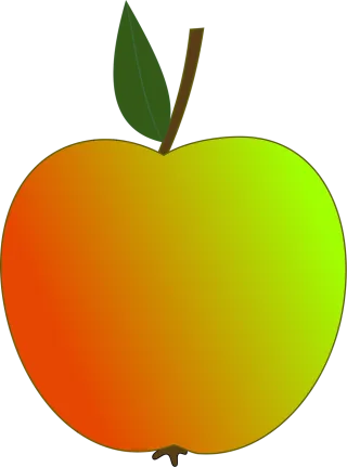 Apple Fruit Nutrition Stickdatei