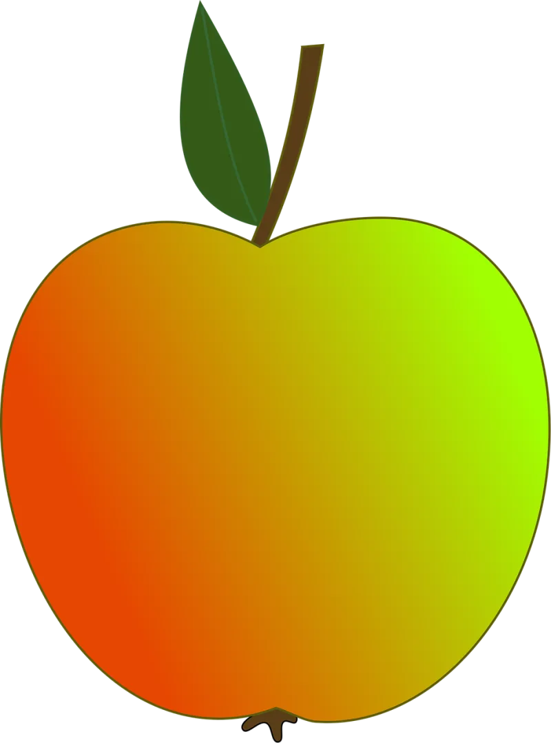 Apple Fruit Nutrition Stickdatei – Essen & Trinken