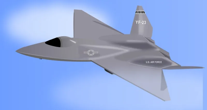 Usaf Aircraft Yf23 Stickdatei – Kinder