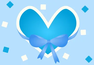 Romantic card Heart In love Stickdatei