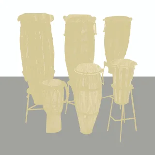 Drums Music Instrument Stickdatei