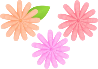 Flowers Art Flower motif Stickdatei – Blumen