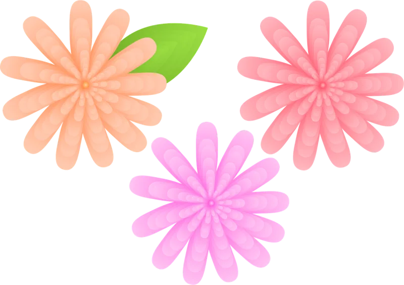 Flowers Art Flower motif Stickdatei – Blumen