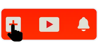 Subscribe follow Button Yt Stickdatei