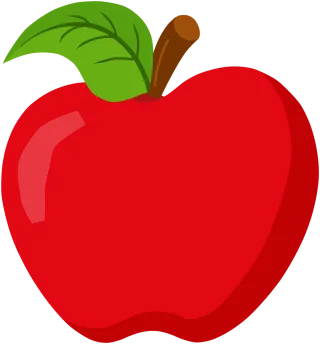 Apple Fruit Drawing Stickdatei