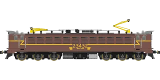 Train Electric engine Transportation Stickdatei
