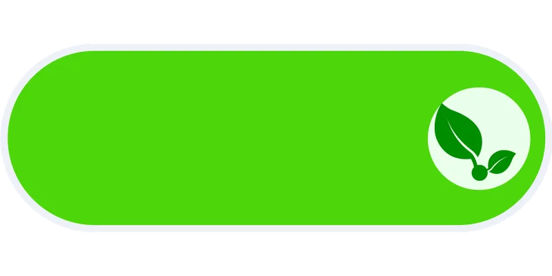 Green Leaves Button Stickdatei – Essen & Trinken