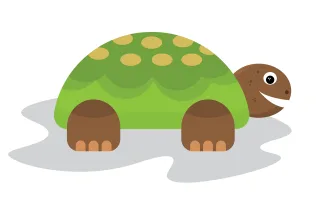 Turtle Tortoise Reptile Stickdatei
