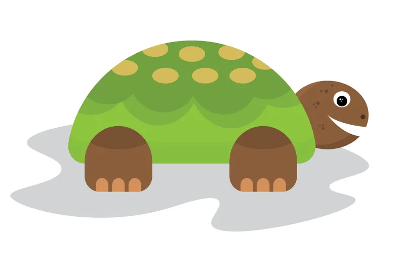 Turtle Tortoise Reptile Stickdatei – Tiere