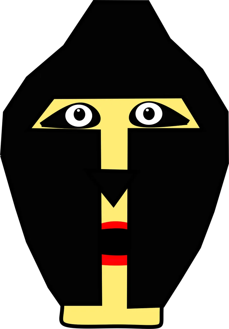 Mask Warrior Face Stickdatei – Kinder