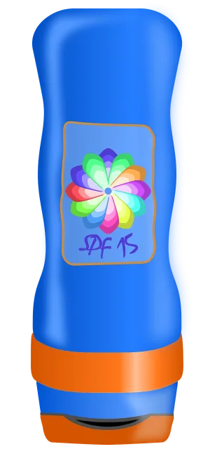 Sunscreen Lotion Spf Stickdatei