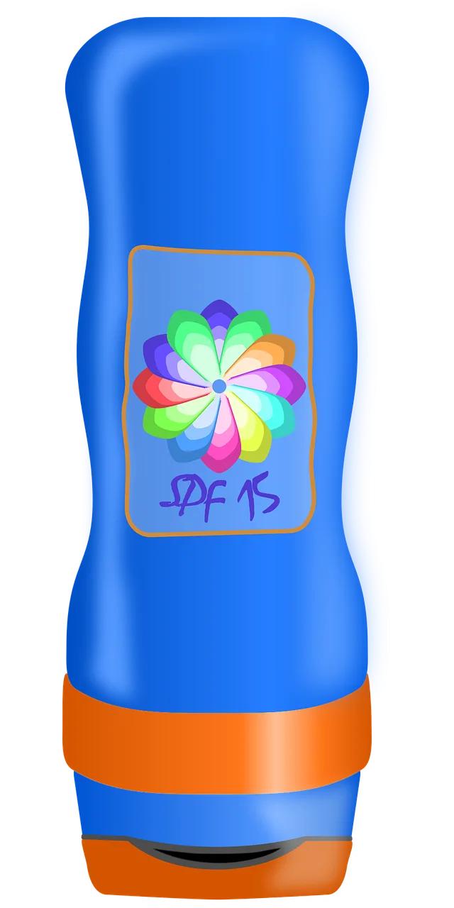 Sunscreen Lotion Spf Stickdatei – Kinder
