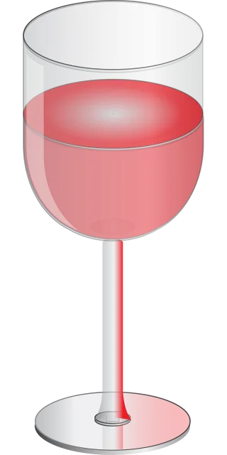 Red Glass Cup Stickdatei