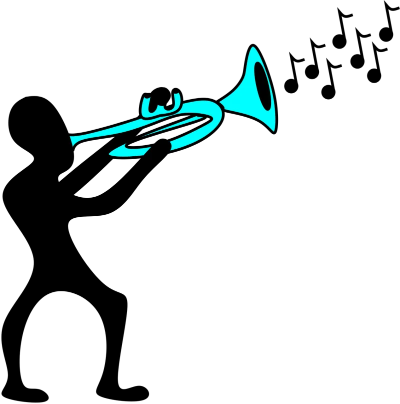 Trumpet Music Musician Stickdatei – Musik