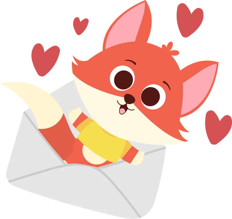 Fox Animal Love Stickdatei – Tiere