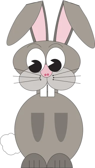 Rabbit Bunny Cartoon Stickdatei