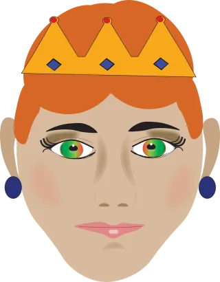 Queen Royalty Monarch Stickdatei