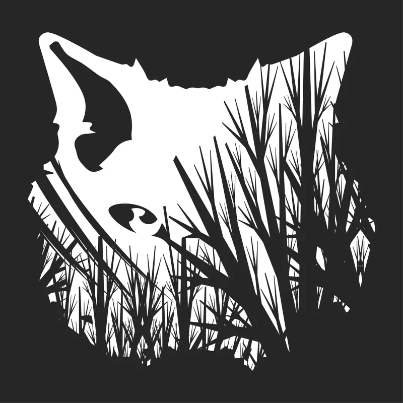 Wolf Animal Nature Stickdatei – Tiere