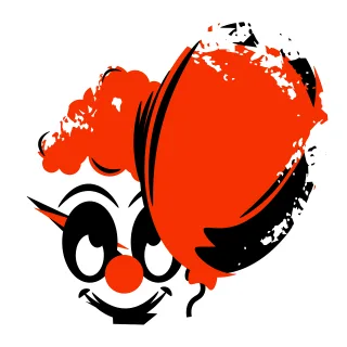 Halloween Horror Clown Stickdatei