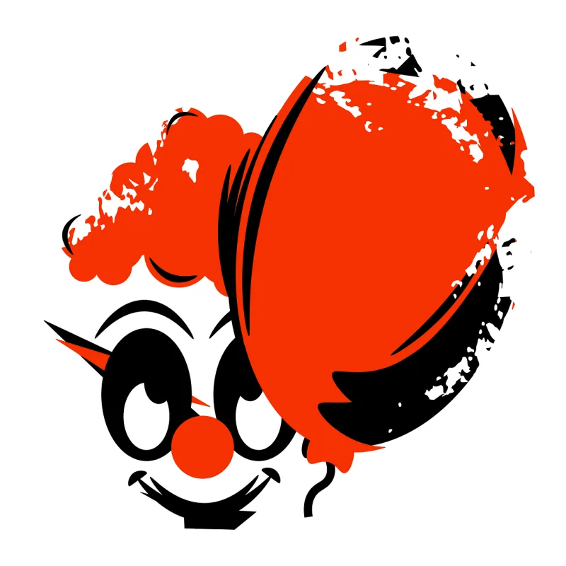 Halloween Horror Clown Stickdatei – Kinder