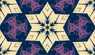 Star Star pattern Beautiful wallpaper Stickdatei