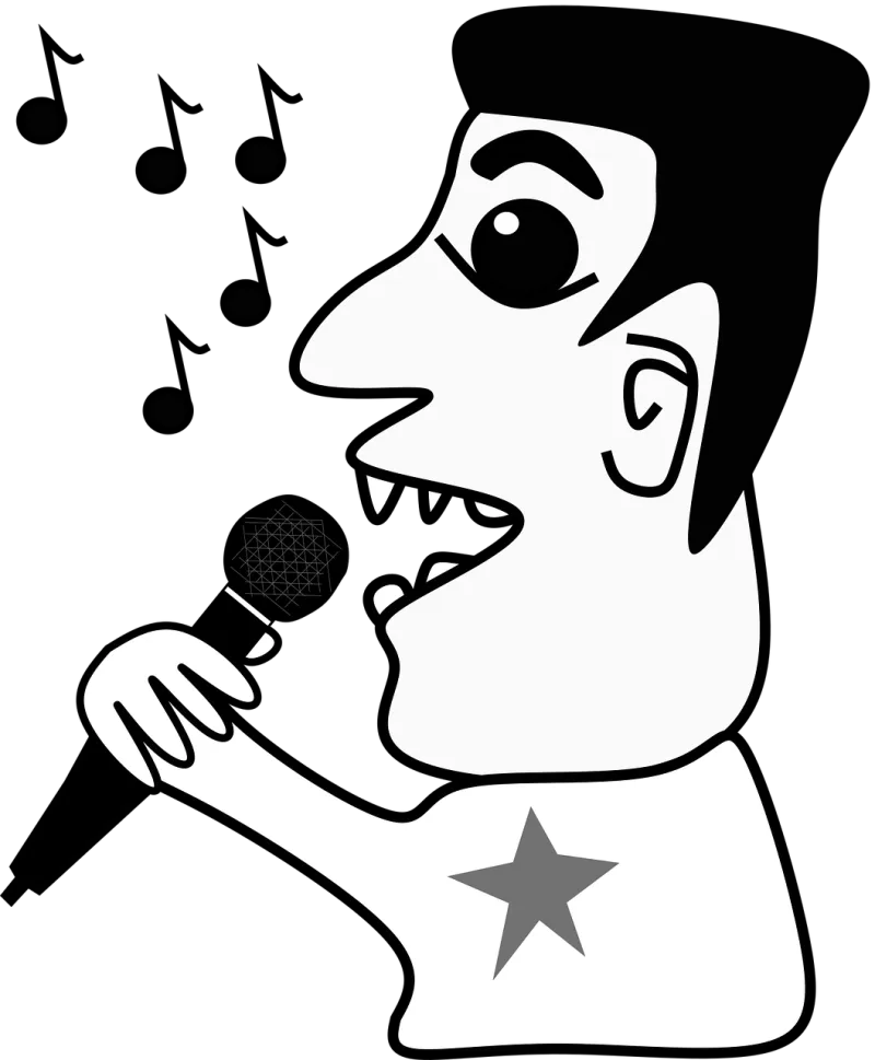 Singer Music Pop star Stickdatei – Musik