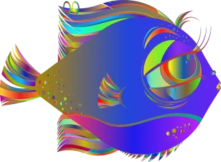 Fish Nature Animal Stickdatei
