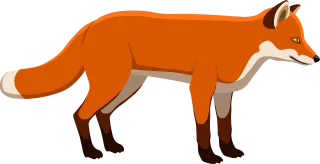 Fox Red fox Animal Stickdatei