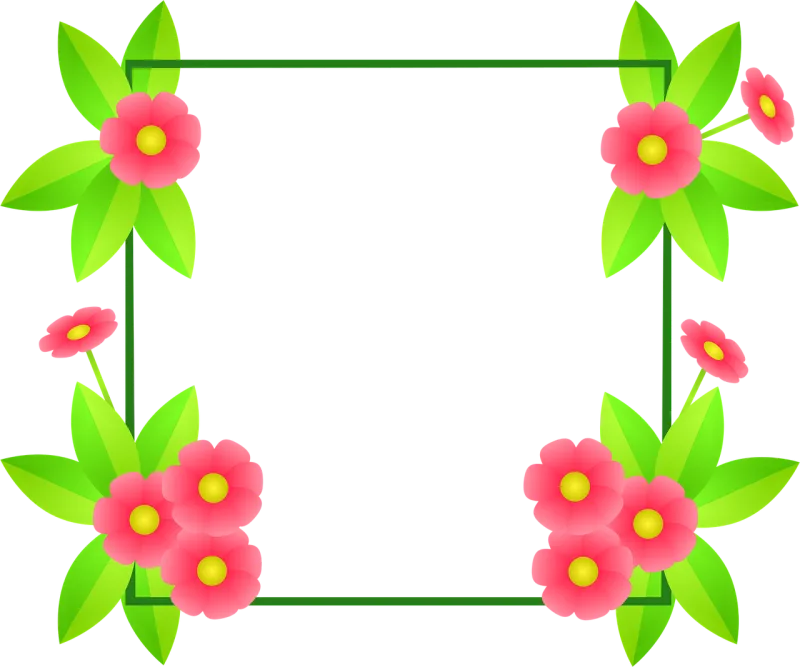 Floral Nature Flower background Stickdatei – Blumen