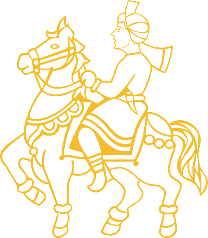 Horse Nature Man Stickdatei – Herzen & Liebe