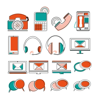 Contact Phone Smartphone Stickdatei