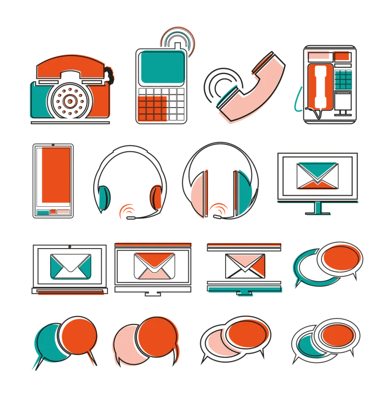 Contact Phone Smartphone Stickdatei – Musik