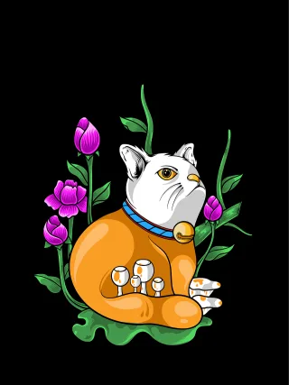 Add image Flower wallpaper Animal Stickdatei